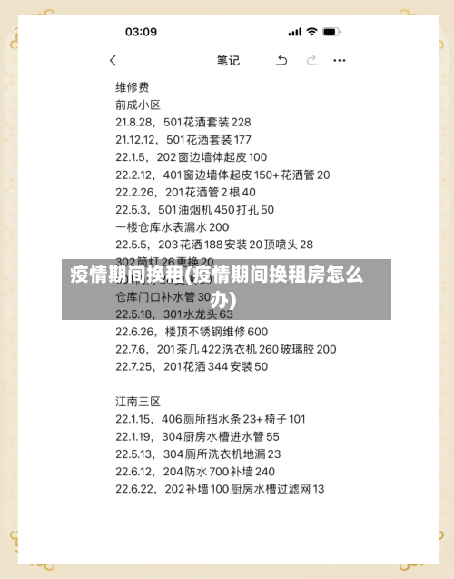 疫情期间换租(疫情期间换租房怎么办)-第2张图片