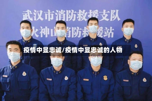 疫情中显忠诚/疫情中显忠诚的人物-第2张图片